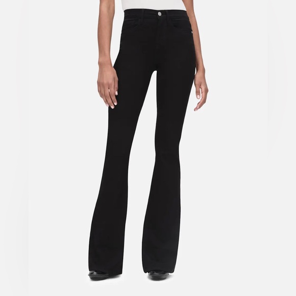 Frame Le High Flare Jeans - Picture 2 of 9